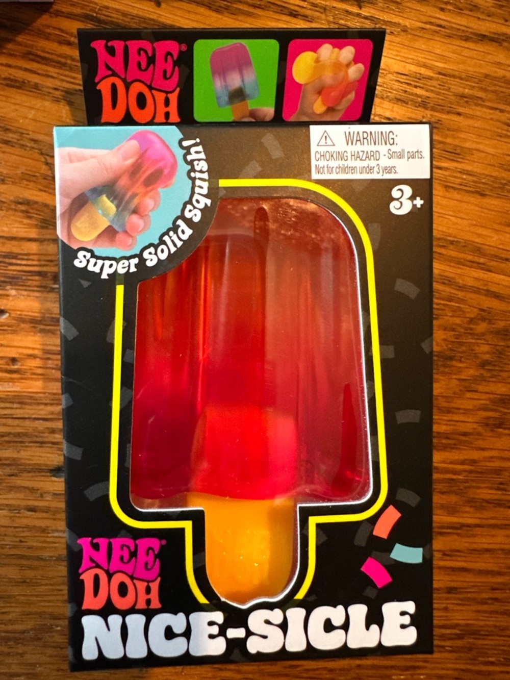 Needoh Nice-Sicle Popsicle Toy - Red